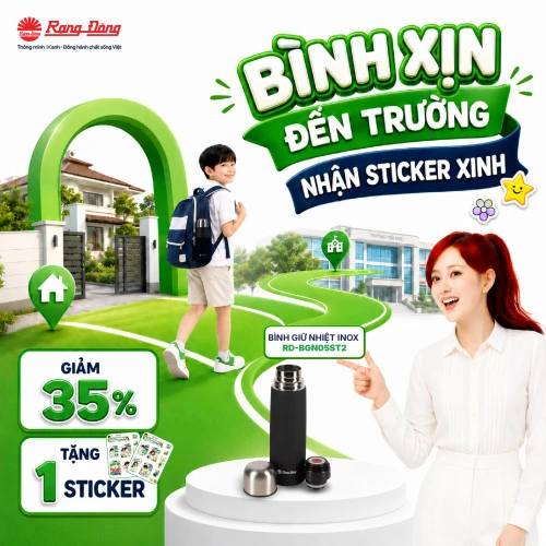 Bình giữ nhiệt inox RD-BGN05ST2